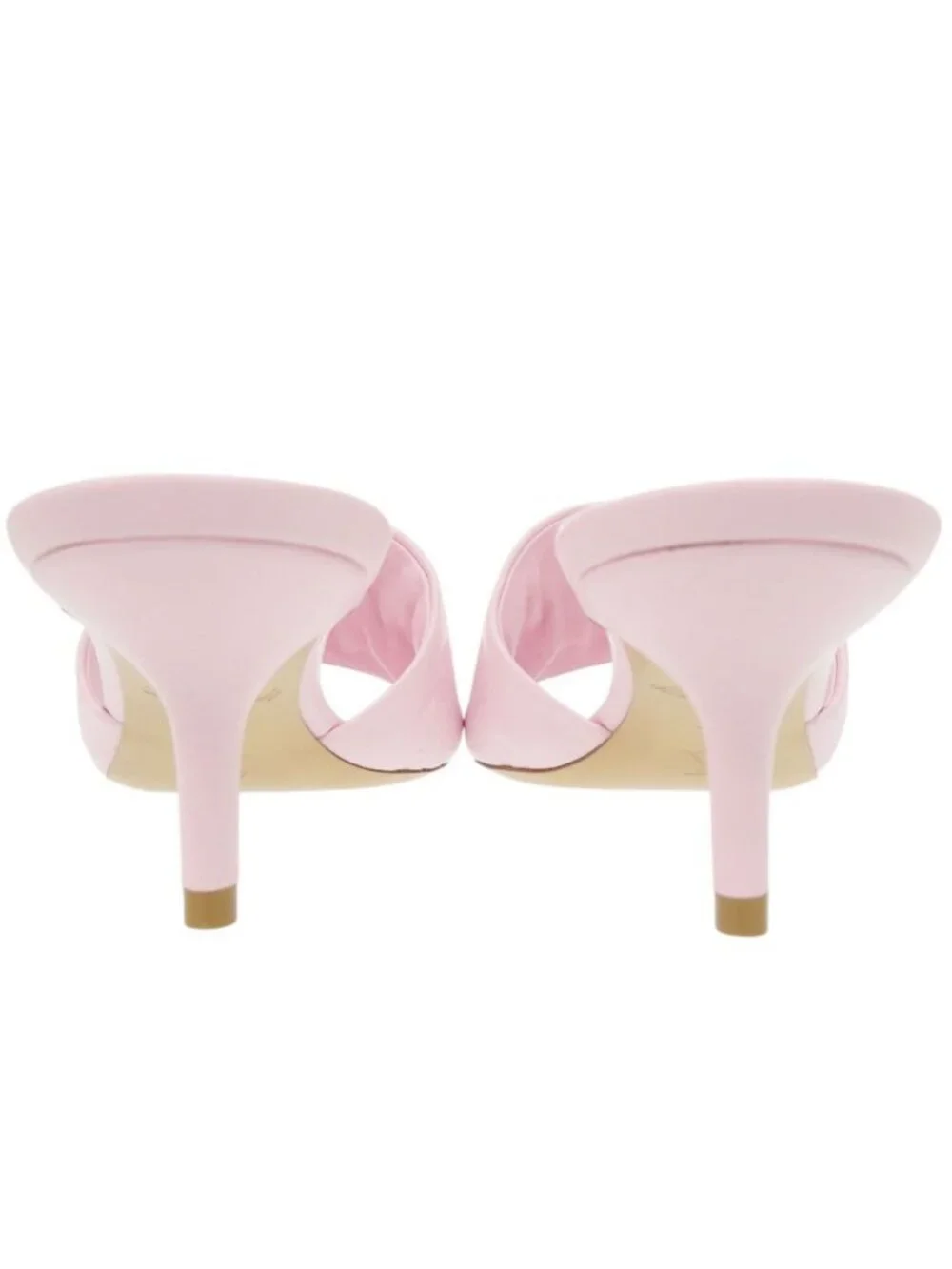 Louis Vuitton Revival Line Monogram Leather Pink Mules